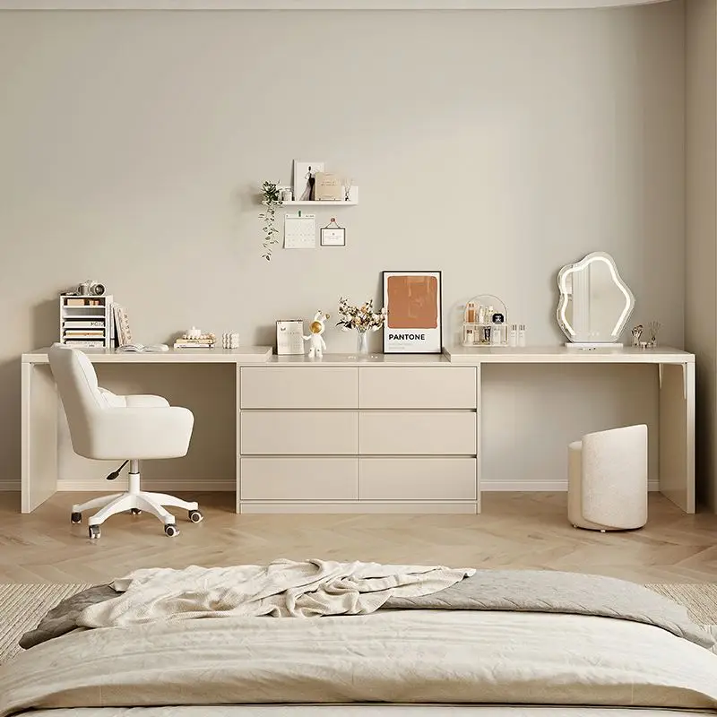 Simple Desk on Studebnt Learning Table for Home Quarters With Drawer