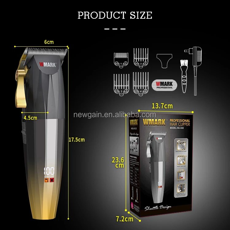 Wmark Ng222 Wholesale Rechargeable Grooming Haircut Kit Electric