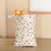motif petites fleurs - coton lin
