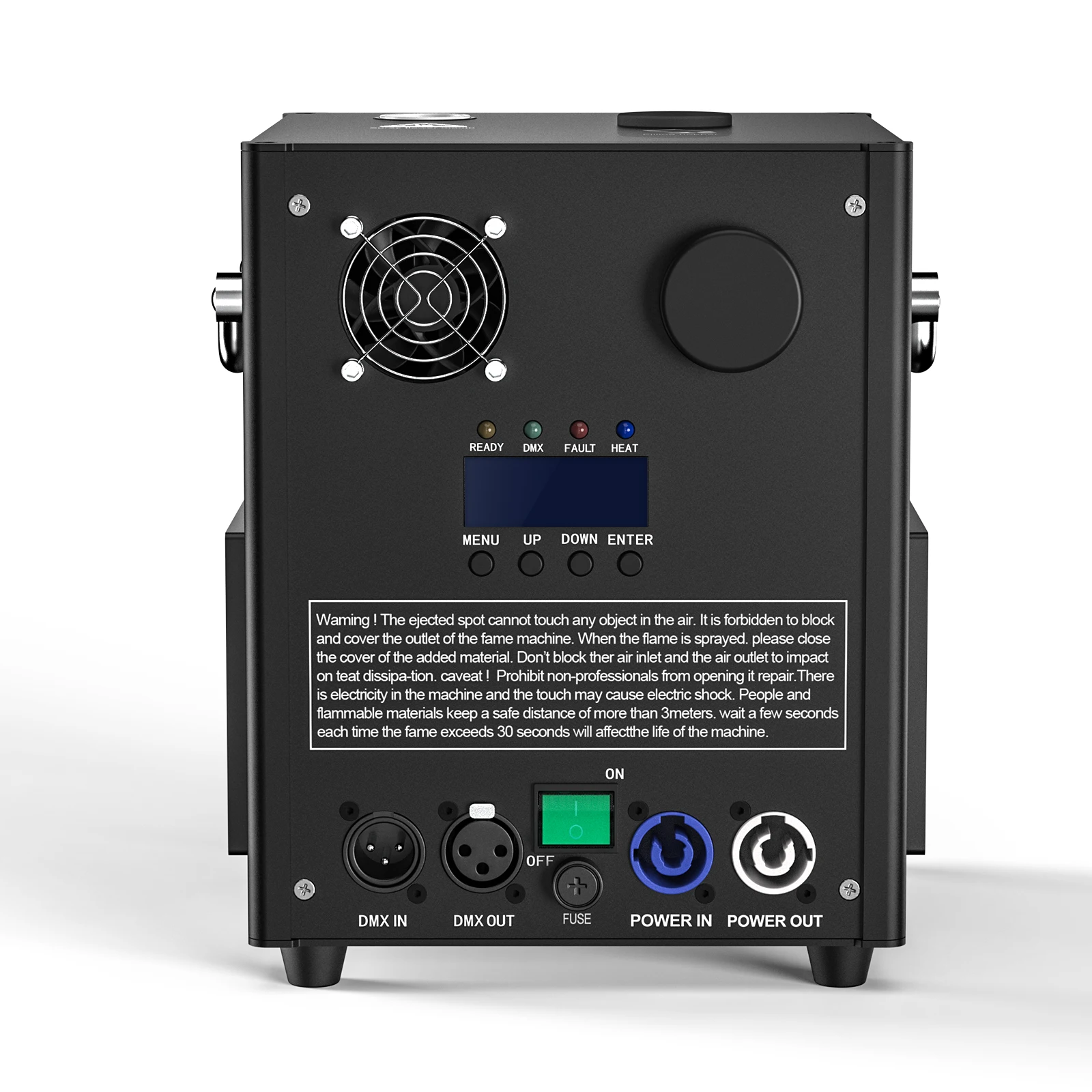2Pcs With Flight Case 700W Dmx512 Fireworks Cold Spark Machine for Dj Stage Wedding Outdoor Cold Spark Machine Effect Equipment