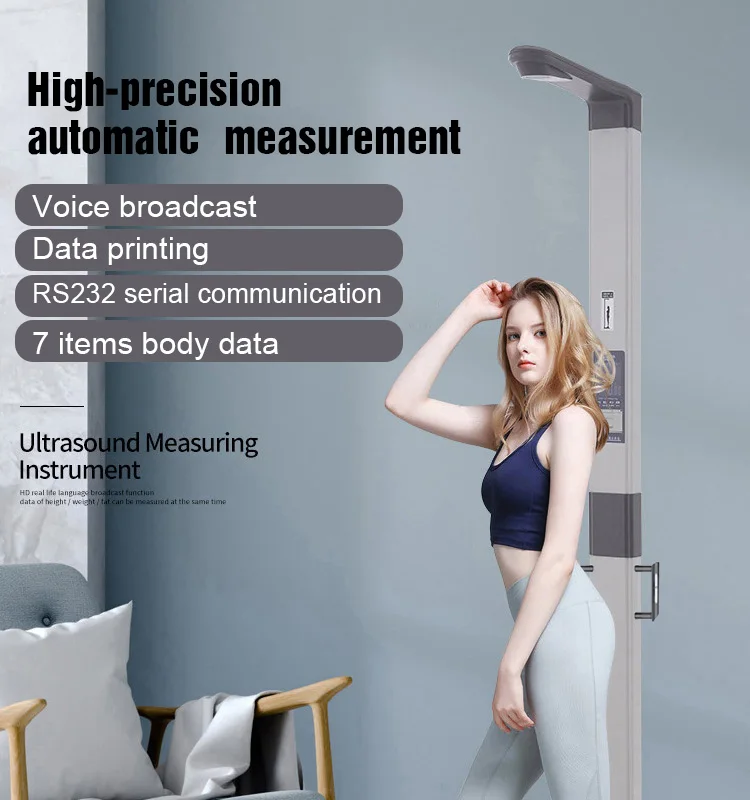 BMI Smart Height Scales Pressure Machine With Stand Electron ...