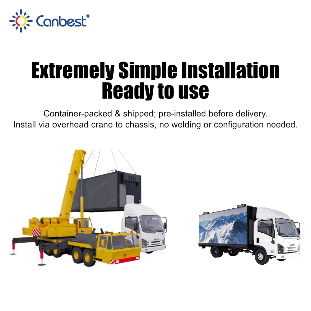 Large HD Digital Billboard Sign Mobile Truck Full Color Smd P4 Advertising Outdoor Led Display Screen Prices