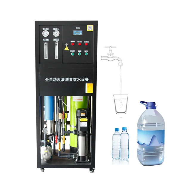Mineral water drinking water ro plant in container water purification machine