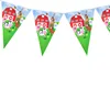 Bandera triangular 10 piezas