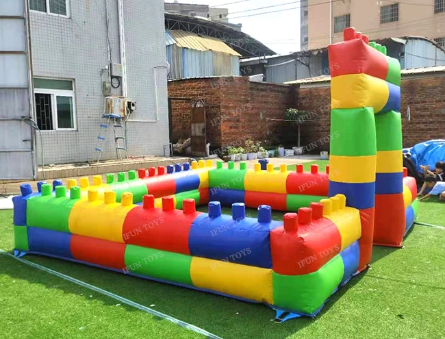 Коммерческие надувные бампер автомобиля поле воздуха Герметичный картинг надувной манеж для спортивных