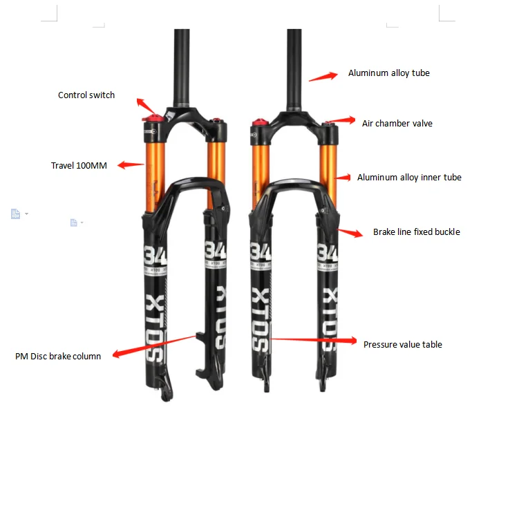 29er-Travel-120-mm-Fork-Mtb-