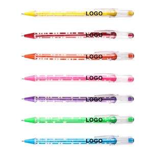 Cheep Cute Kids Ballpen Interesting Promotion Plastic  Personalized Wholesale Ballpoint Novel Maze Pens Bulk with Custom Logo