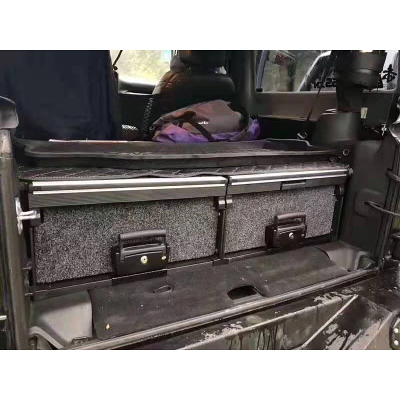 Unity Offroad Car Suv Tool Storage Car Drawer For Jeep Wrangler Jk 4x4