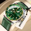 Silver gold green