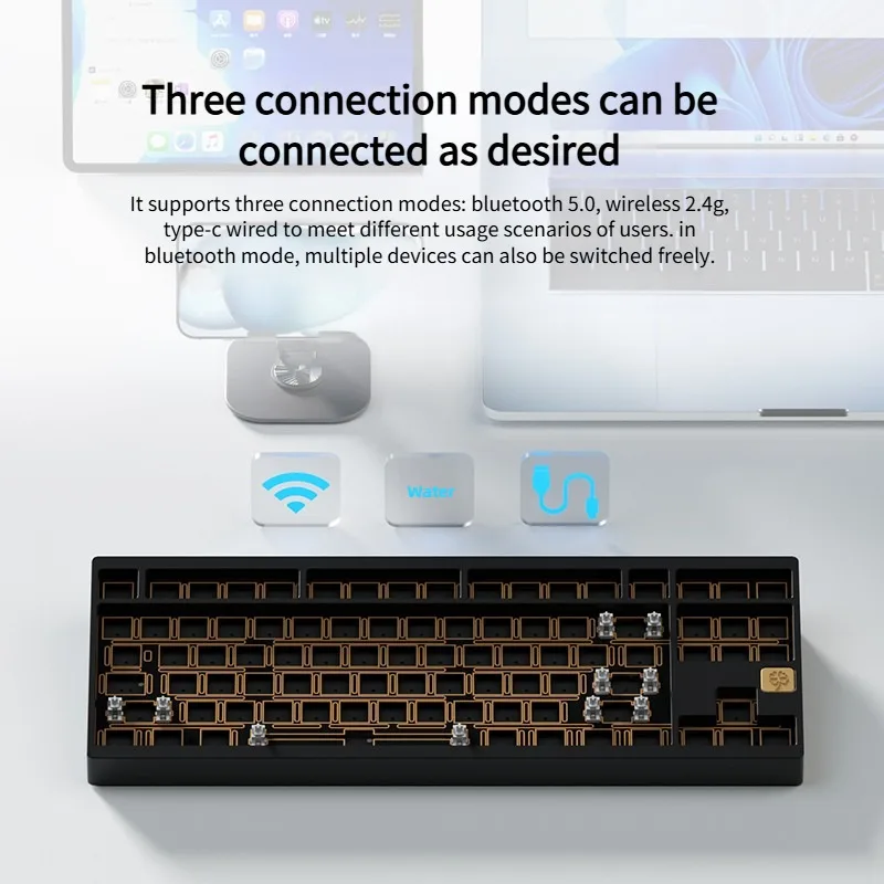 Weikav Lucky80 Mechanical Gaming Keyboard - Gasket Structure