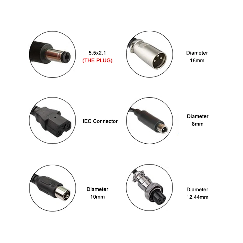 Superbsail Output 54.6V 2A Li-ion Battery Charger Power Adapters 2024 Electric Bicycle 48v Bike Lithium Battery Charger 48v factory