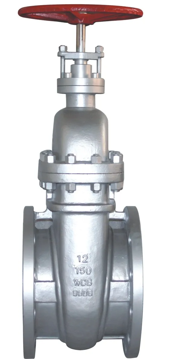 OS&Y Manual Flanged Gate Valve 6\" Class 1500 3000 PSI Working API 6D Approved for Water