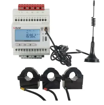 Adw300 Three Phase Energy Meter With Wifi/4g/lora Communication Support ...