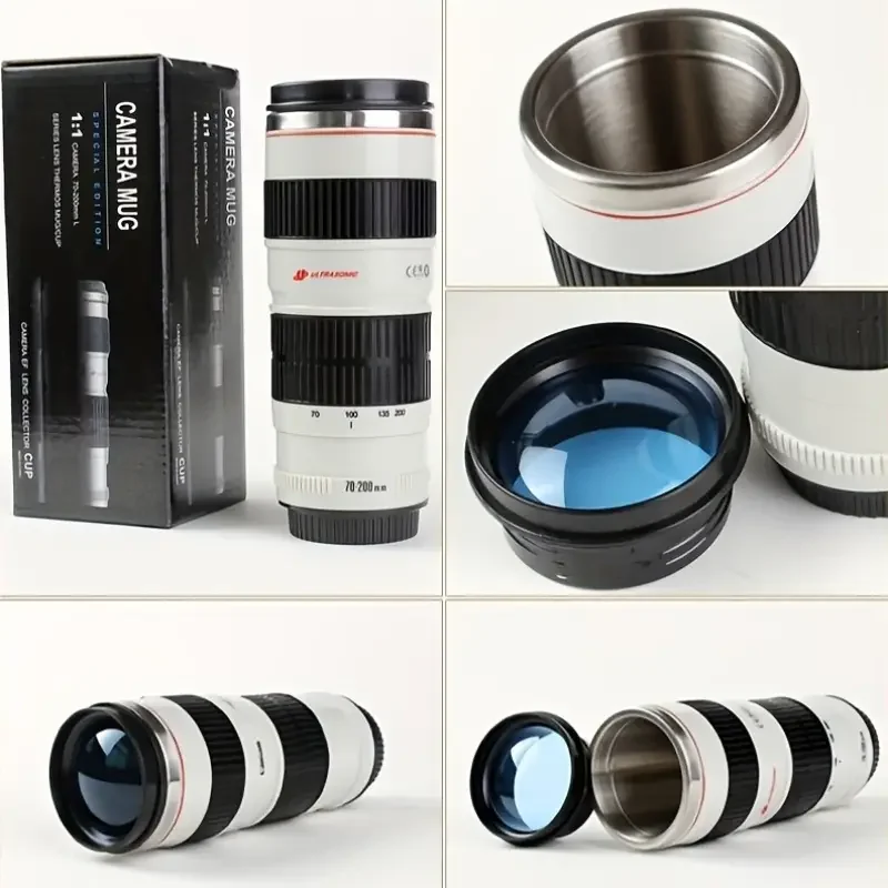 Creative Camera Water Cup Lens Cup Stainless Steel SLR Camera Lens Coffee  Cup| Alibaba.com