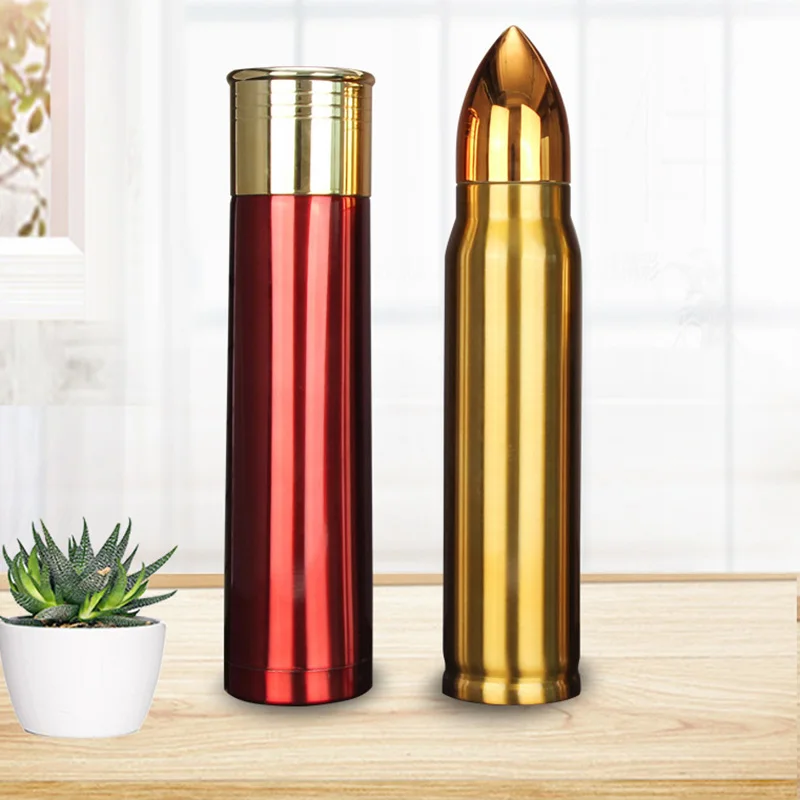 YIDING High Quality Army Travel Stainless Steel Vacuum Insulated Bullet Thermoses Mugs Thermo Becher Drink Edelstahl Becher