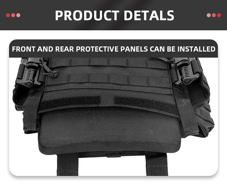 Oem Custom Nylon Protection Vest Molle Plate Carrier Tactical Vest