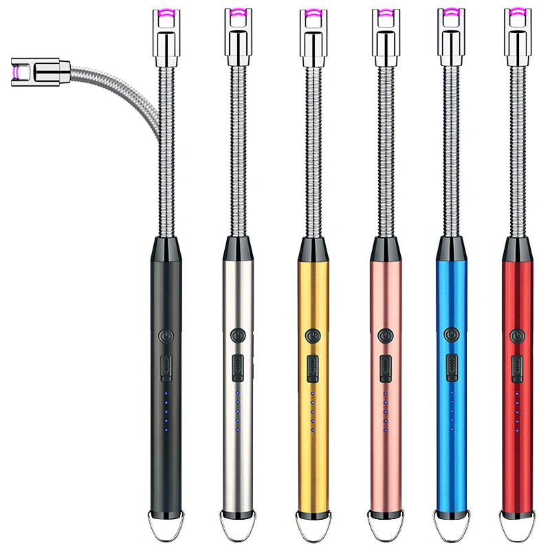 Luxury Custom Logo Candle Accessory Electronic Candle Lighter Flame