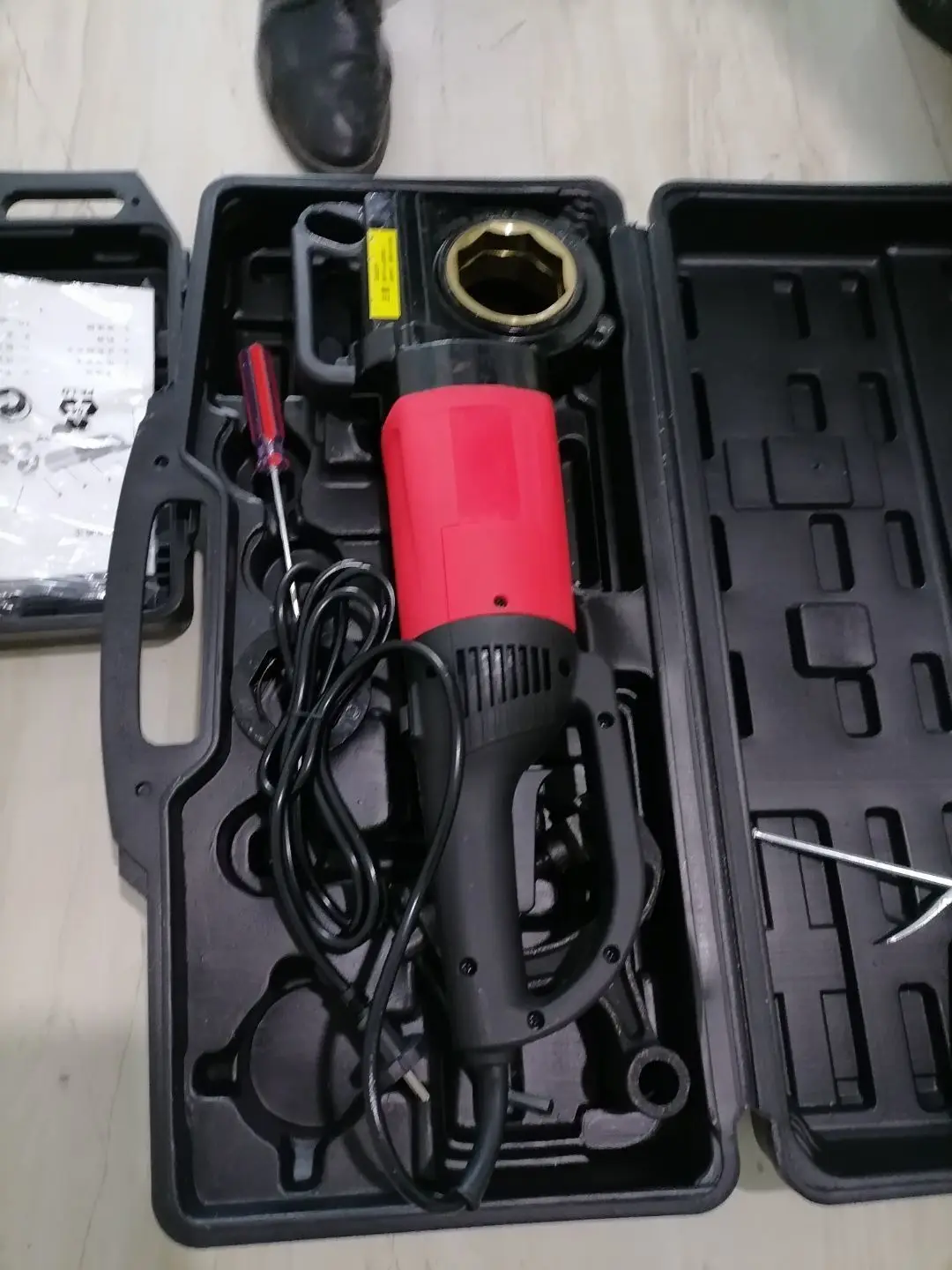 Ручной переносной резьбонарезной станок для труб из нержавеющей стали HG Электрический под