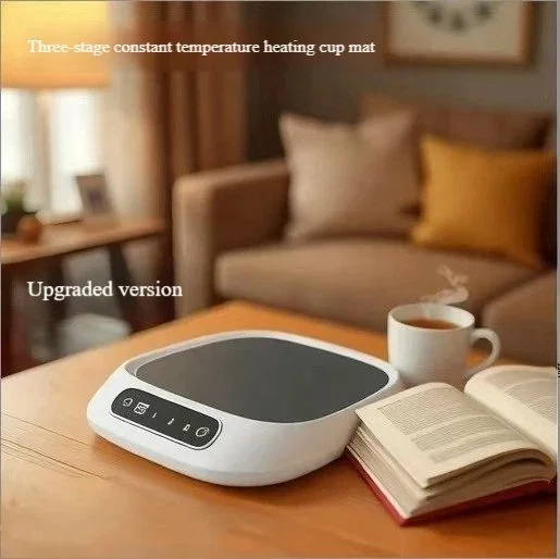 Upgrade the Constant-temperature Cup Holder with Three Levels of Constant-temperature Heating for Milk Coffee and Tea Cups 5
