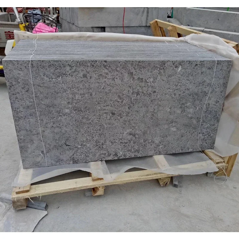 product high quality customize exquisite distinctive honed natural surface dark grey cultural stone tiles for guesthouse veranda wall-0