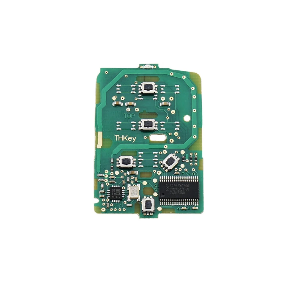 Cambrian 4+1 Buttons 433MHZ ID47 Chip Smart Keyless Entry Car Fob Remote Key for Honda Civic Auto Parts FCC ID : KR5V2X V44