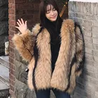 New Fashion Fur Coat High Quality Warm Jacket Apparel Winter Faux Fur Fluffy Jackets Women Factory Wholesale Custom Spot