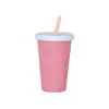 Pink-white cover