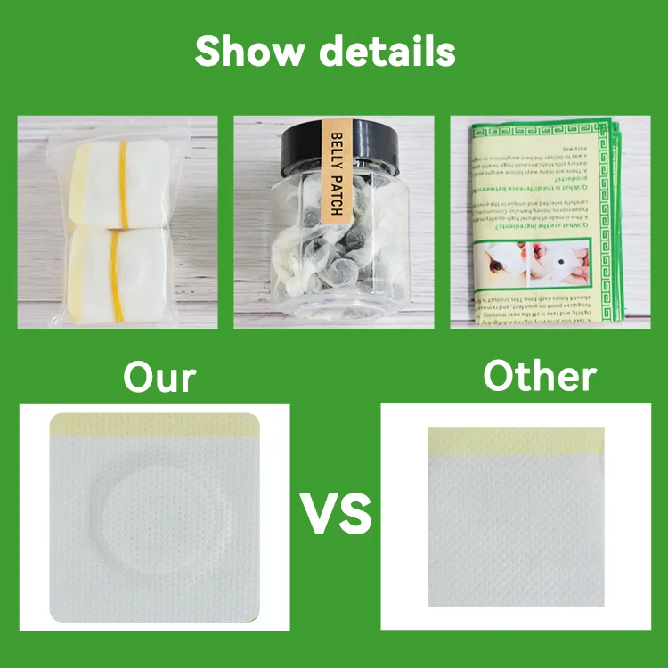 Burning Detox Belly Sticker Weight Loss Fat Burn Slimming Natural