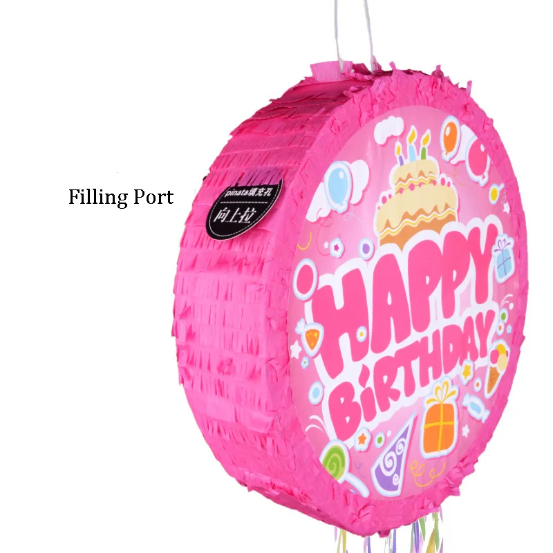 Creative Children's Birthday Pinata Gift Set Drawstring Pinata Filler ...
