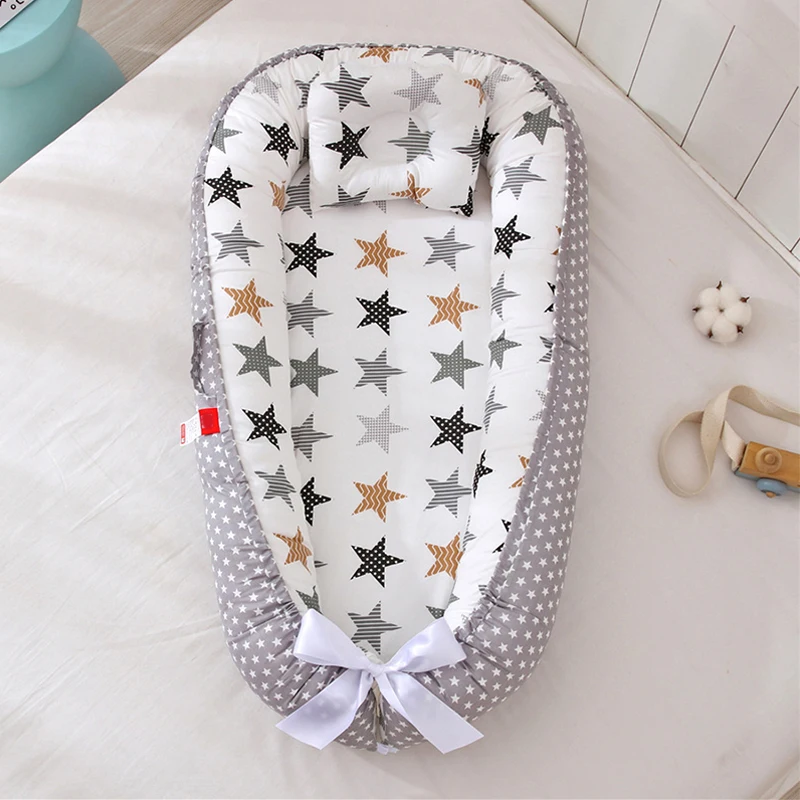 Portable Super Soft Breathable Newborn Infant Lounger Nest Cocoon