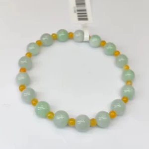 Women's Natural Stone Jade Beaded for Bracelet Fashion Jewelry