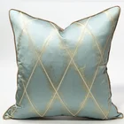 Covers Decor Cover Pillow Covers Decorative Charming Bedding Decorative Square Luxury Pillow Covers 18x18 Jacquard Throw Pillow Covers Home Decor Cushion Cover 20x20 22x22