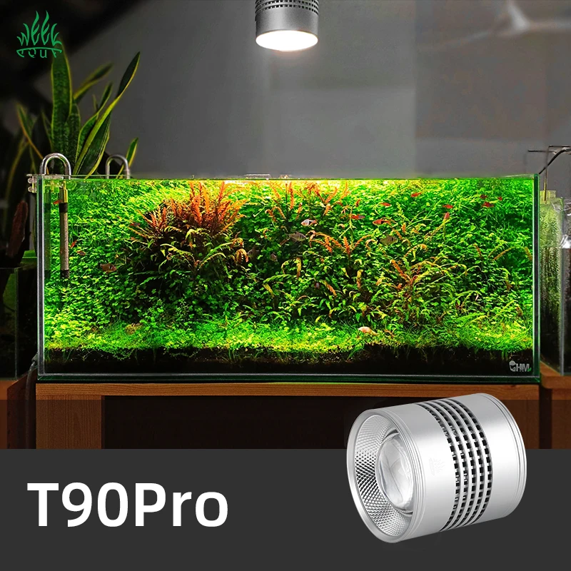 WEEKAQUA T Series T90 Pro RGB+UV spectrum water grass down