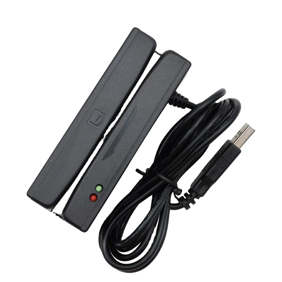 MSR100 RS232 Mini Machine USB Portable Magnetic Stripe Card Reader With Ios Android Sdk Magnetic Terminal