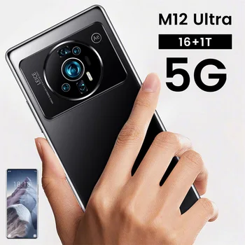 2023 NEW M12UITRA 7 3 Inch 16 1TB Tecno Camon 19 Pro Cellphones Poco X4 P 4G Dual SIM Dual Backul Gaming Smartphone