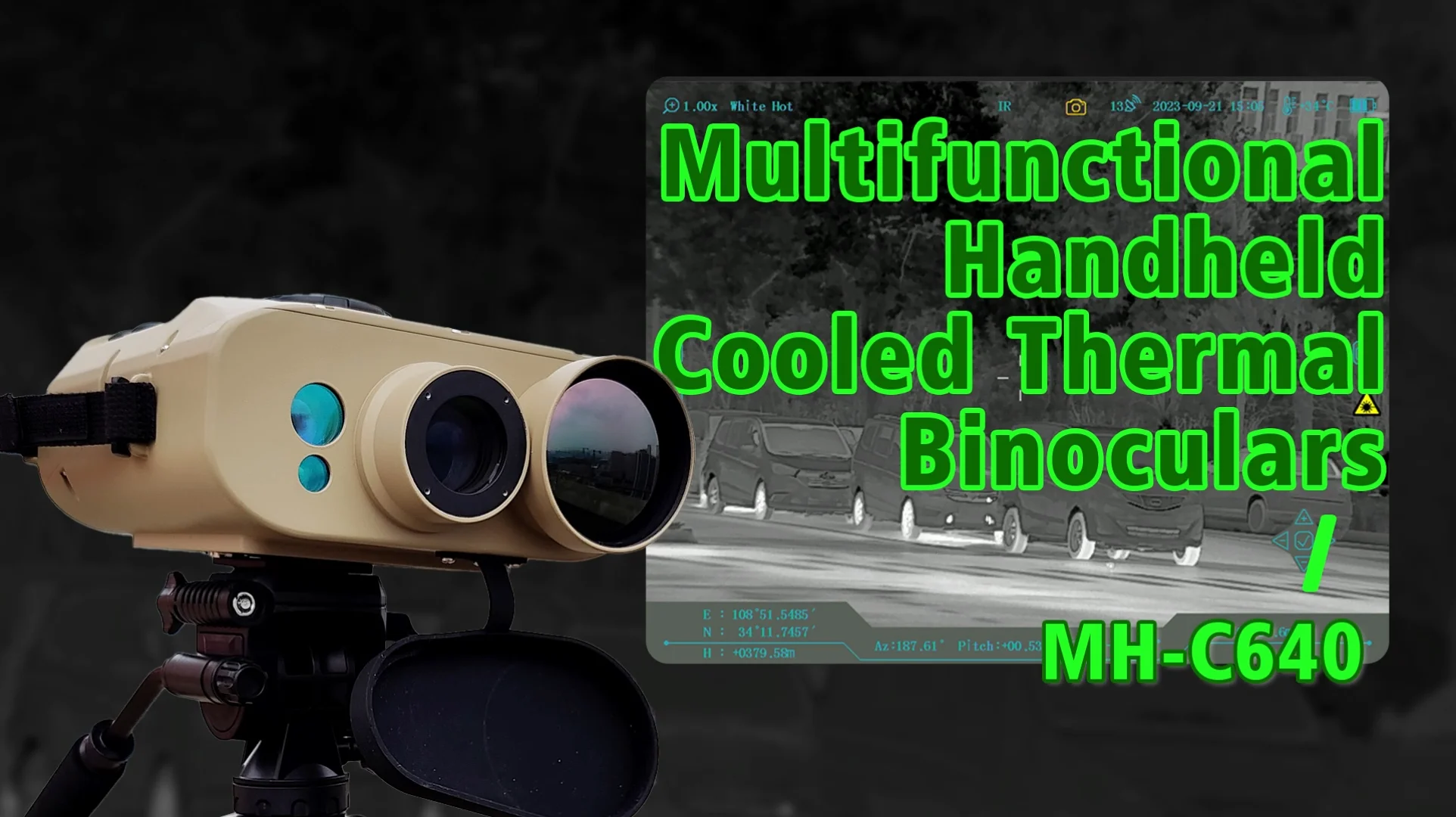 Cooled Thermal Imaging Camera Mini 640x512px Resolution 35mm Focal