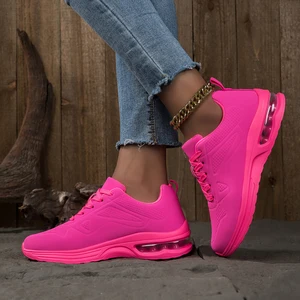 High-appearation-level Breathable Men's and Women's Sports Shoes EVA Sole Anti-slip Artificial Leather Casual Athletic Shoes