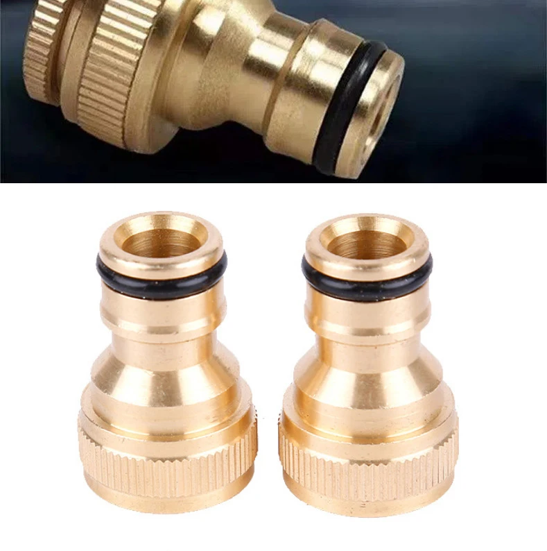 Lsp116 Solid Brass Garden Hose Fittings Connectors Adapter Heavy Duty