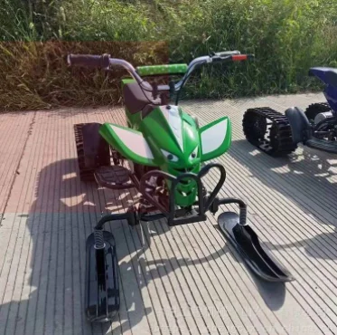 Мини электрический/бензиновый снегоход, Электрический Снежный велосипед, санок, снежный автомобиль для детей и взрослых, снежный слайдер для продажи