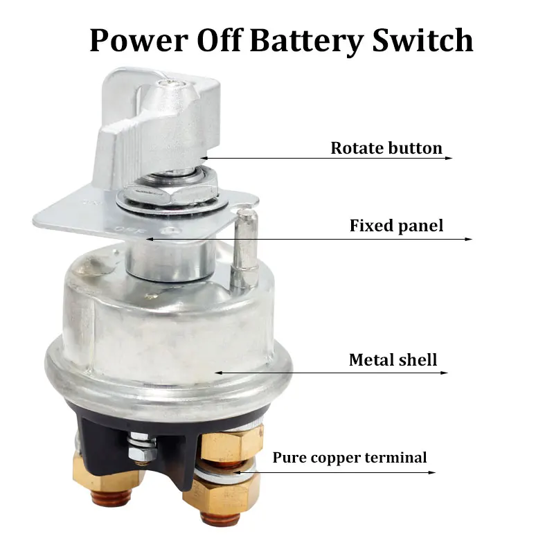 Zjyy004 02-16088 300A 4 Pin High Performance Battery Switch
