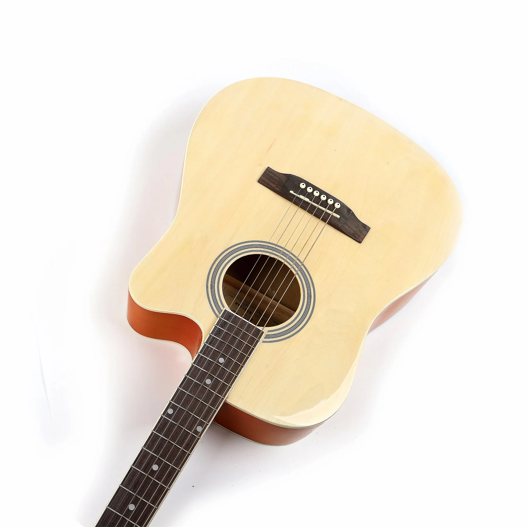41" Linden Plywood Cheap Acoustic Electric Guitar For Beginners Buy