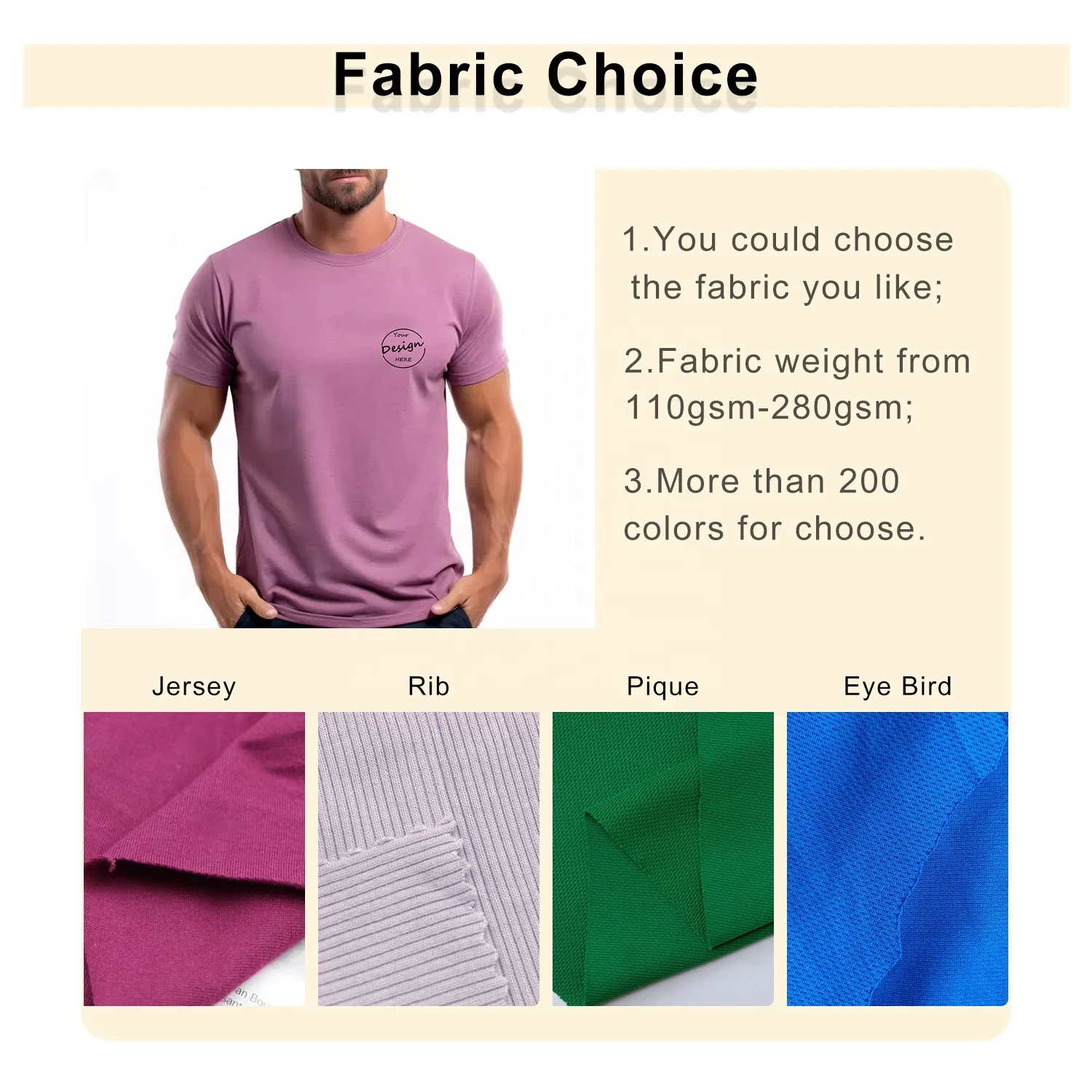 JL527B Polyester Blend Eco Friendly Heather Grey Tri Blend T Shirt Graphic Blank 180gram Customer Printed T Shirt