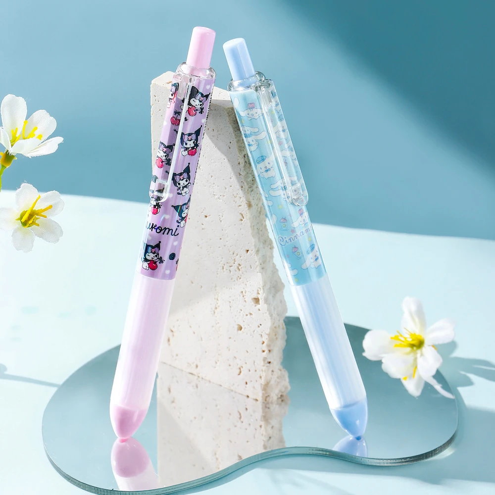 Wholesale kawaii 20pcs Gel Pen Bag Packaging Cute Cartoon Set 0.5m Black Signature Pen Student Stationary Supplies