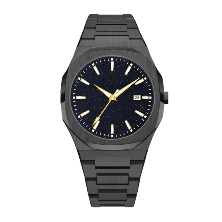 Koshi Watch Factory Custom Your Logo Stainless Steel Bracelet Band Unique Elegant Wrist Watch for Men