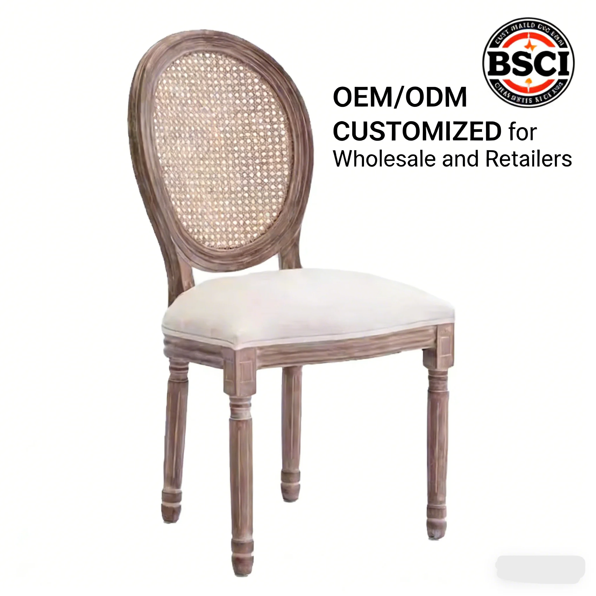 Modern Armrest Dining Chairs for Breakfast bar Coffee Shops Cafeteria Wood Leg Catering Cafe Chairs