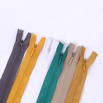 Hot sale low price 3# nylon invisible zipper lace tape closed-end/open-end zipper