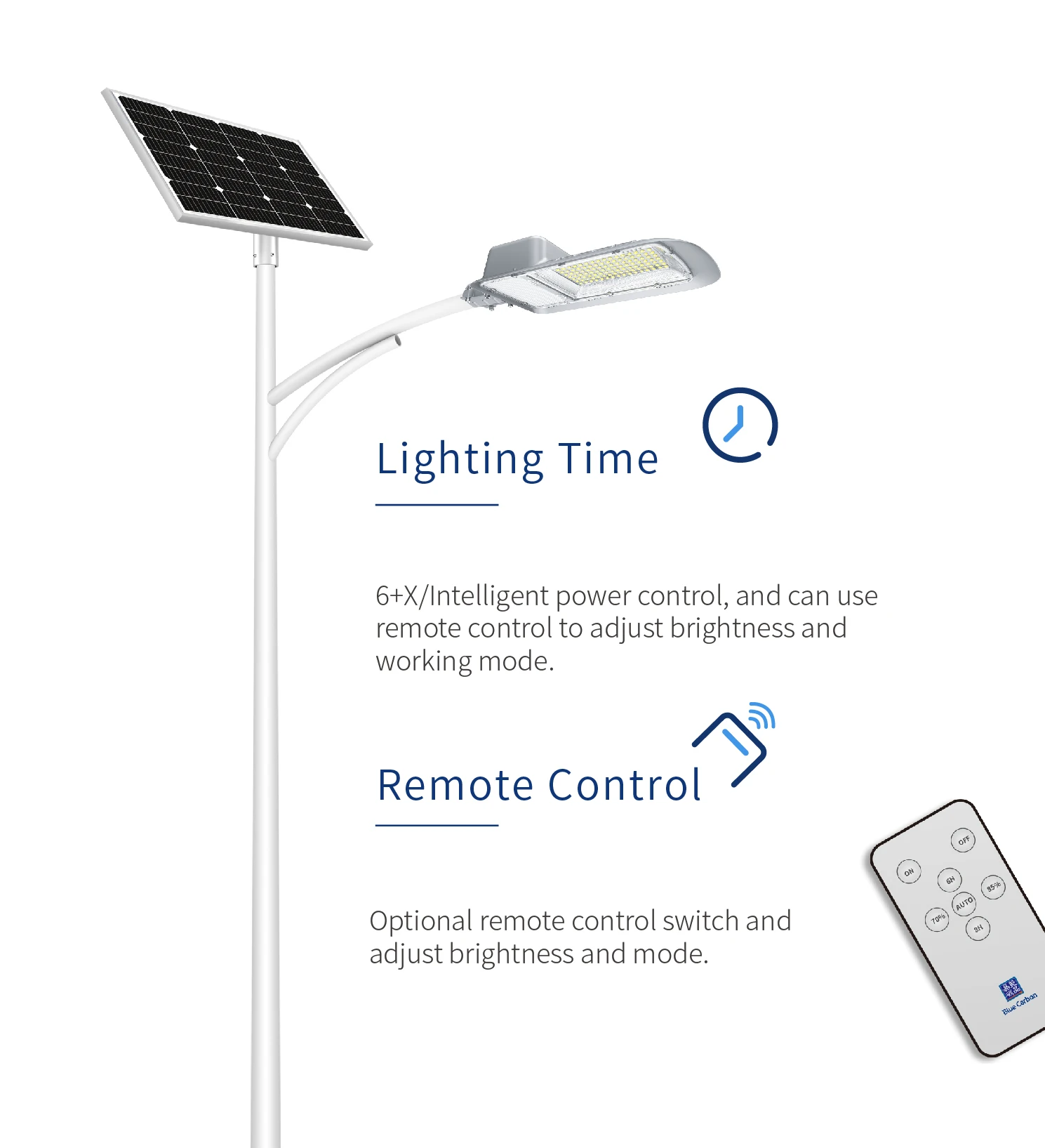 Solar Street Lights Outdoor Street Lights Solar Powered With Remote ...