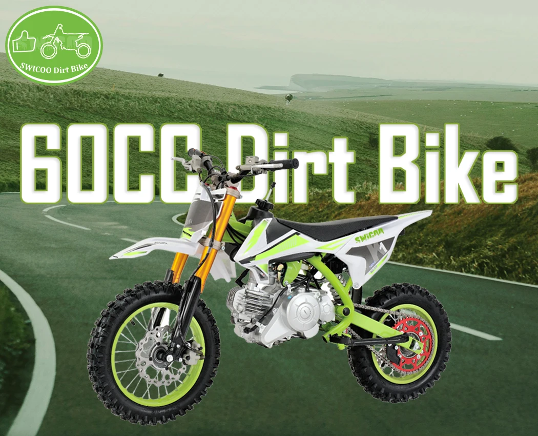 60cc Motorbike 4-Stroke Air Cooled Mini Off Road Motorcycle Gasoline ...
