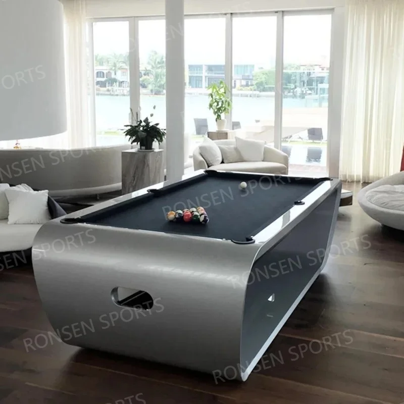 Competitive Price and Low Cost Shipping Billiard Game Pool Table Size 7ft 8ft 9ft with Solid Wood and Slates for Sale