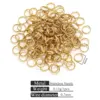 Gold double layer key ring-0.7*8
